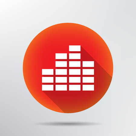equalizer icon  のイラスト素材
