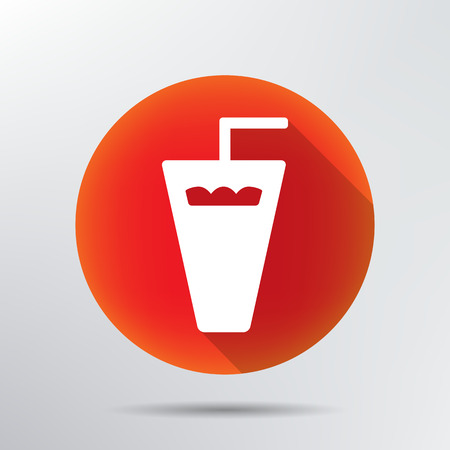 plastic glass icon のイラスト素材