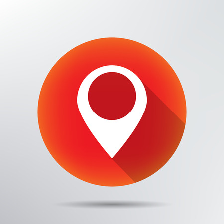 Map point icon のイラスト素材