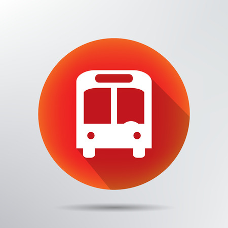 city bus icon  のイラスト素材