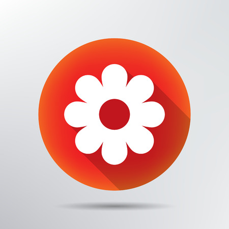 flower icon  のイラスト素材