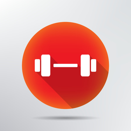 Barbell icon のイラスト素材