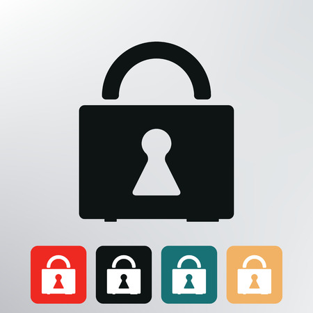 Lock icon の写真素材