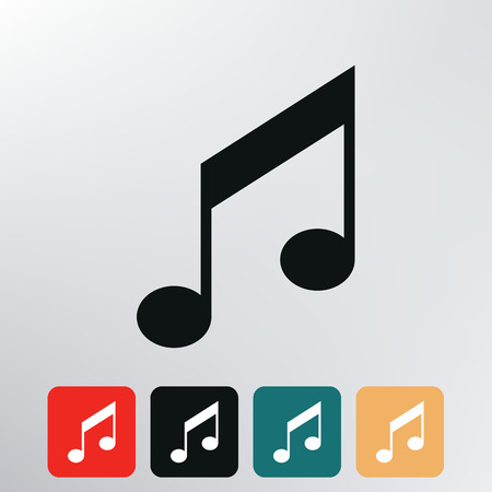 Music note icon  の写真素材