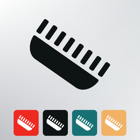 comb icon の写真素材