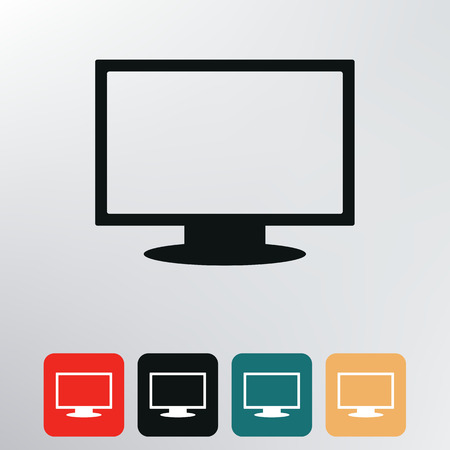 tv icon の写真素材