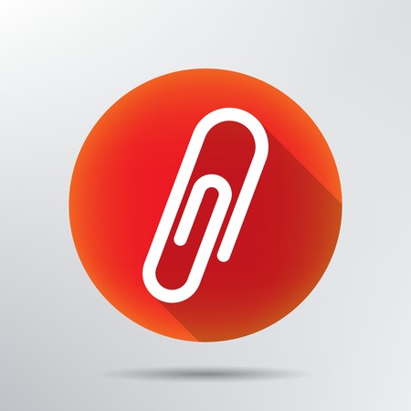 paper clip icon のイラスト素材