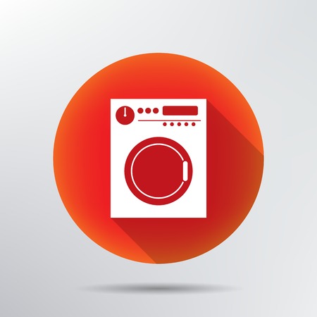 washing machine icon のイラスト素材