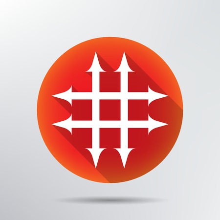 prison bars icon のイラスト素材