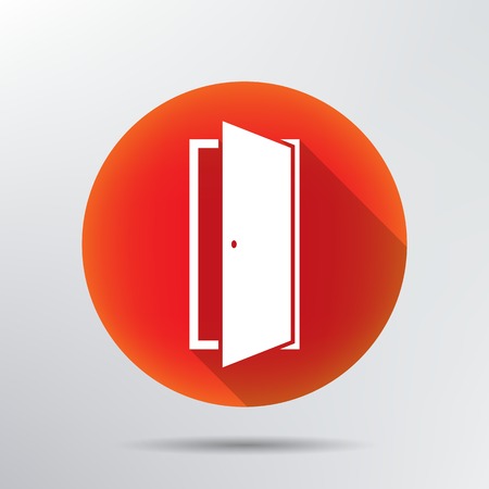 door icon  のイラスト素材