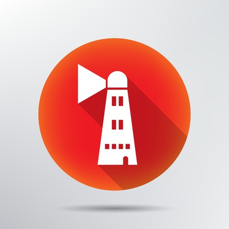 lighthouse icon のイラスト素材