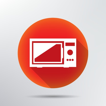microwave icon のイラスト素材