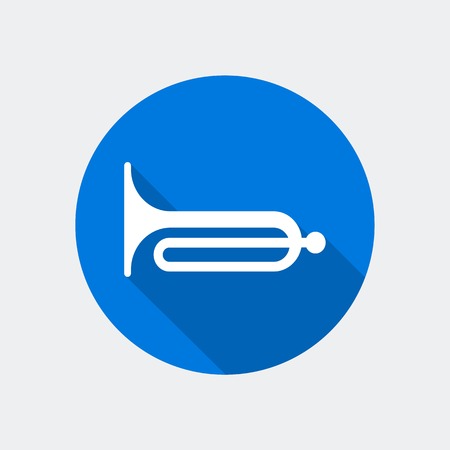 klaxon icon のイラスト素材