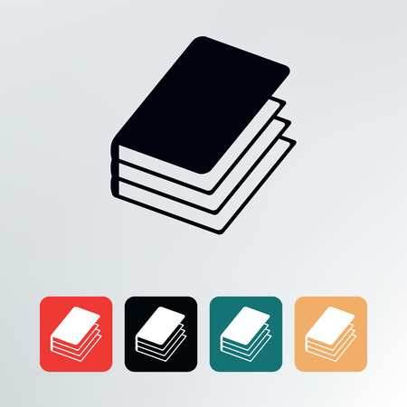 book icon illustration.のイラスト素材