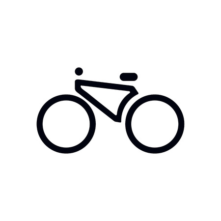 bike icon.vector illustration.のイラスト素材