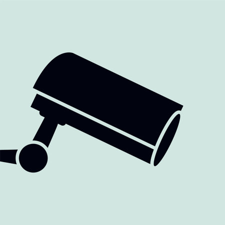 security camera.vector illustration.