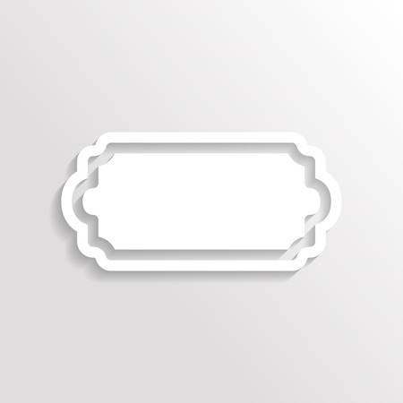 Vintage frame.vector illustration.のイラスト素材