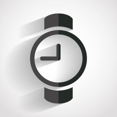 watch icon.vector illustration.のイラスト素材