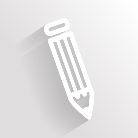 pencil icon.vector illustration.のイラスト素材