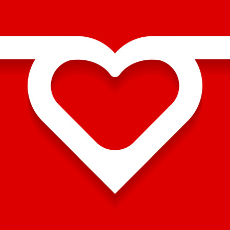 heart.vector illustration.のイラスト素材