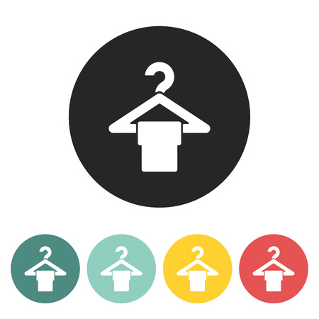 hanger icon.vector illustration.のイラスト素材