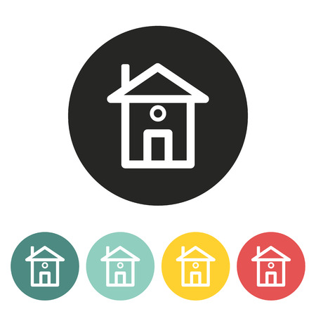 home icon.vector illustration.のイラスト素材