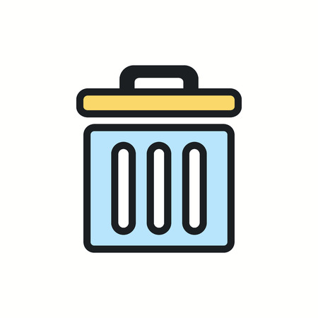 Dustbin icon.のイラスト素材