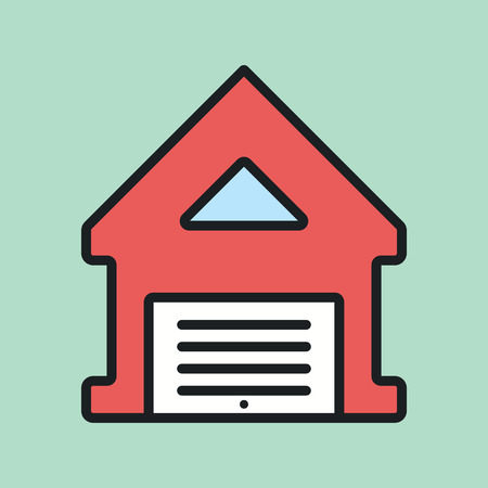 House icon.Vector illustration.のイラスト素材