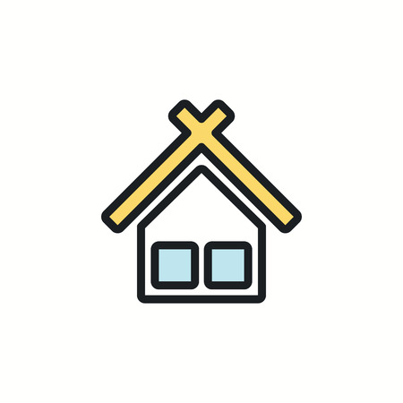 House icon illustration.のイラスト素材