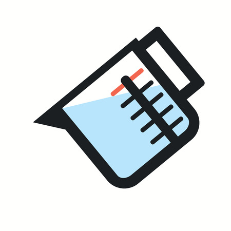 measuring Cup.Vector illustration.のイラスト素材