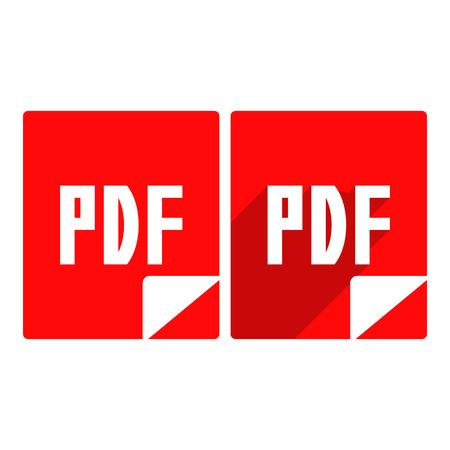 pdf icon.vector illustration.のイラスト素材