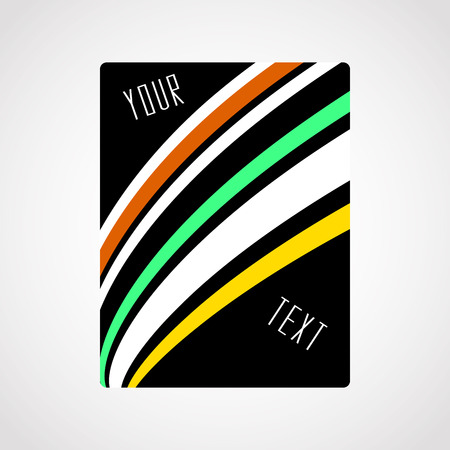 brochure template.vector illustration.のイラスト素材