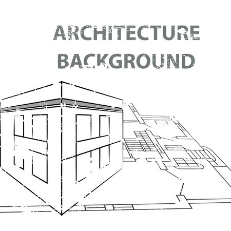architecture background.vector illustration.のイラスト素材