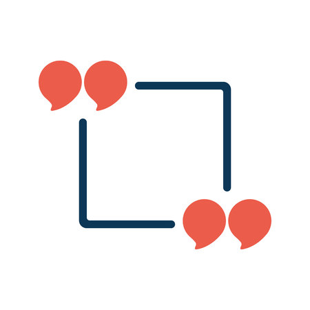 Quote blank template.vector illustration.のイラスト素材