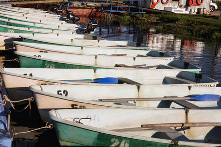 Pier fishing camps Krenitsy 25.05.2020 Russia, the city of Novaya Ladoga