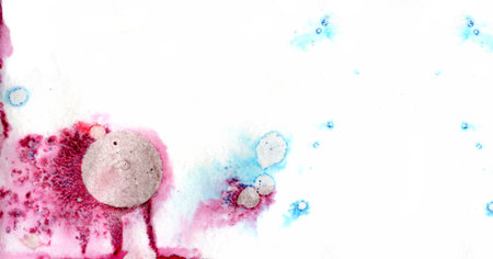 Abstract background for social media banners fuchsia