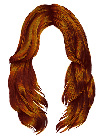 Trendy woman. Beauty fashion. Realistic graphic 3dのイラスト素材
