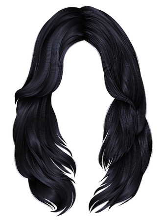 Trendy woman. Beauty fashion. Realistic graphic 3dのイラスト素材
