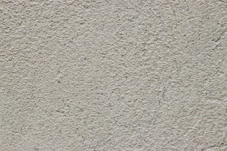 Light plastered wall texture, rough concrete surfaceの写真素材