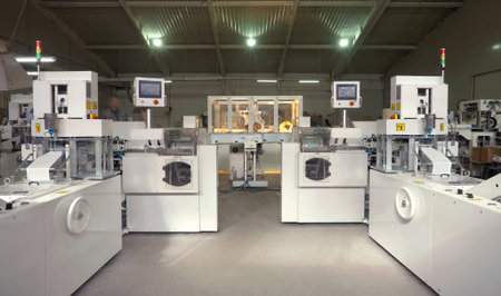 Machines for making handkerchiefs, rolls and serviettes. 