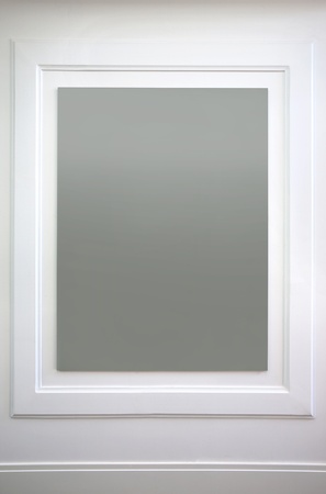Place for a picture on a white wall.の写真素材