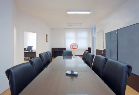 Interior of an office, modern and simple design. 