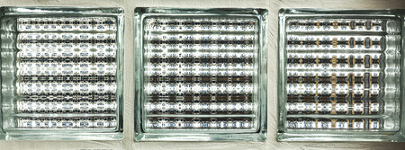 One part of a wall, texture of a glass decoration.の写真素材