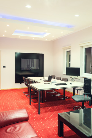 Interior of a manager office modern design with luxury furniture.の写真素材
