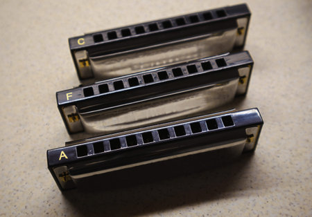 New set of small harmonicas, in all tonalities.