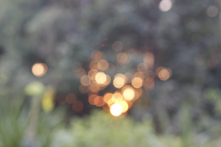 Bokeh Abstract lights view Bokeh lights view Luminosity Happiness Abstract ballの写真素材