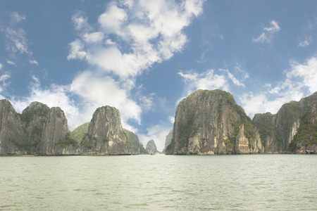 Halong Bay Vietnam.の写真素材