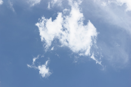 Blue sky backgroundの写真素材
