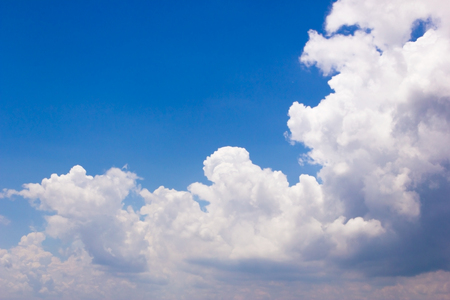 Beautiful could and blue sky.の写真素材