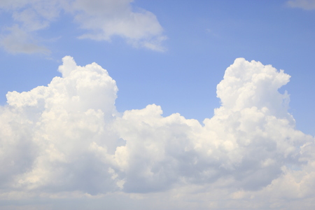 Beautiful could and blue sky.の写真素材